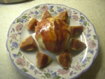 Rezept: Speck/Schinken - gegrillter Ziegenkäse Speck/Schinken - gegrillter Ziegenkäse - Rezept