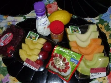 Fruchtsalat mit Sahne - Rezept - Bild Nr. 2