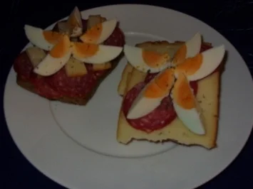 Belegte Brötchen mit Ei - Rezept - Bild Nr. 5