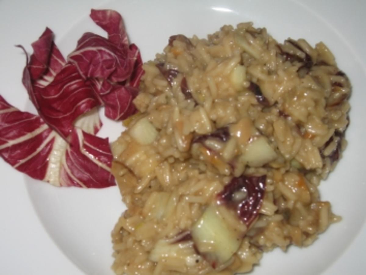 Risotto mit Steinpilzen und Radicchio - Rezept - kochbar.de