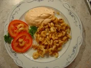 Garnelen-Knoblauch-Pfanne, tolle Vorspeise mit DIP, schnell und einfach!!! - Rezept