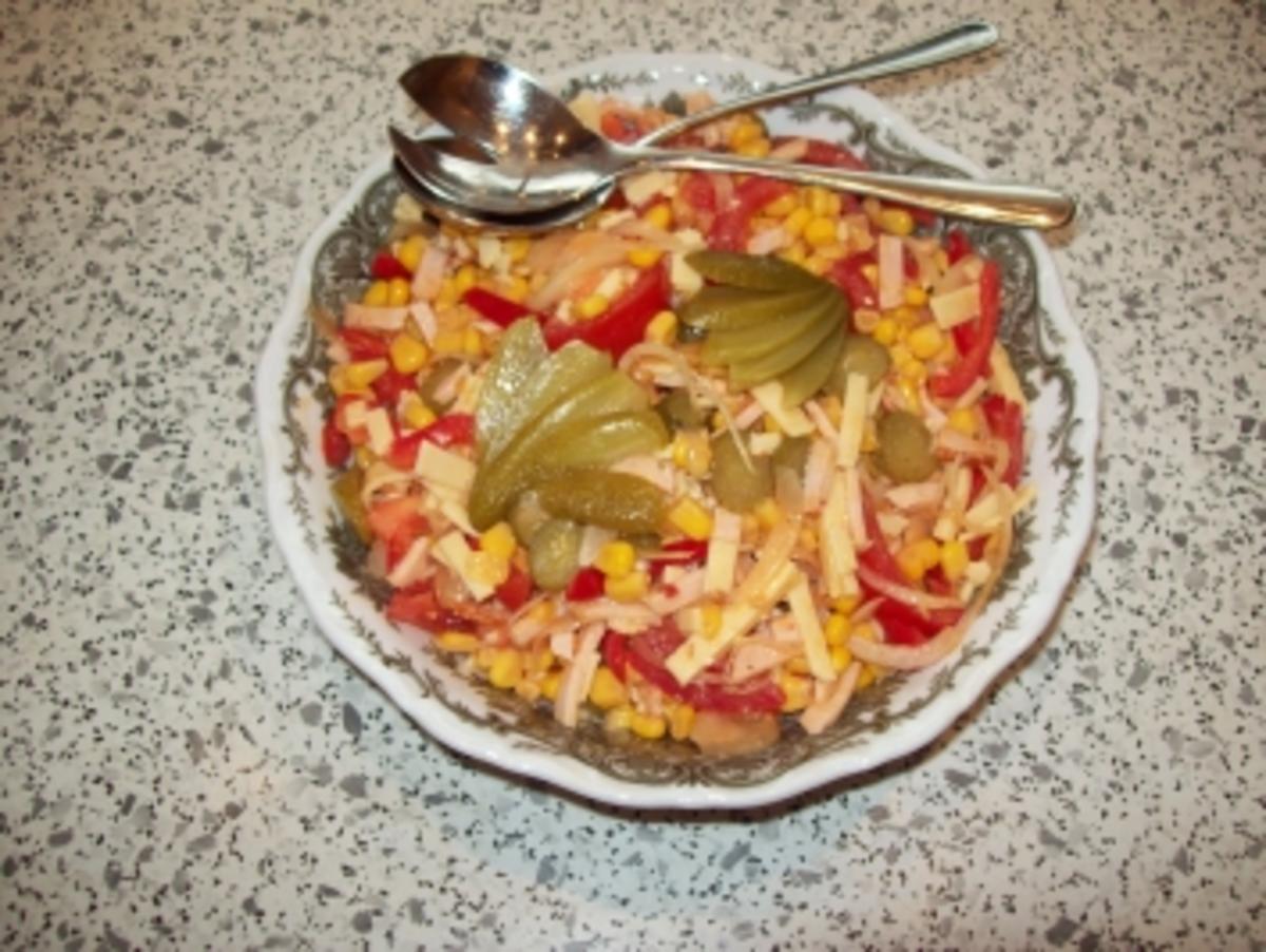 Pikanter Maissalat - Rezept mit Bild - kochbar.de