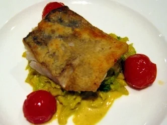 Zander an Currywirsing - Rezept