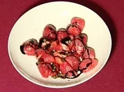Scharfe Erdbeeren (Wildecker Herzbuben) - Rezept
