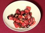Scharfe Erdbeeren (Wildecker Herzbuben) - Rezept