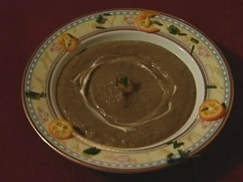 Auberginensuppe mit Koriander (Maite Kelly) - Rezept