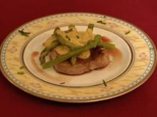 Gegrilltes Filet mit butterloser Sauce Bearnaise - Rezept