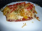 Leberkäse überbacken - Rezept