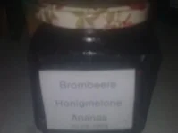 Brombeer-Honigmelone-ananas-Marmelade - Rezept