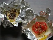 Schafskäsepäckchen vom Grill - Rezept