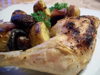 Wald & Wiesenhuhn aus dem Ofen...... - Rezept - Bild Nr. 2