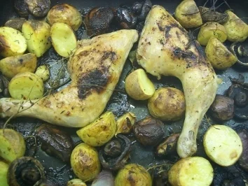 Wald & Wiesenhuhn aus dem Ofen...... - Rezept - Bild Nr. 5