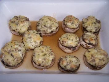 Gefüllte Champignon - Rezept - Bild Nr. 6