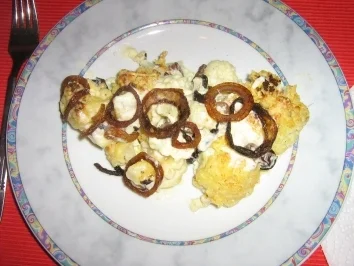 Rezept: Zwiebel-Blumenkohl-Auflauf Bild Nr. 11 Zwiebel-Blumenkohl-Auflauf - Rezept - Bild Nr. 11