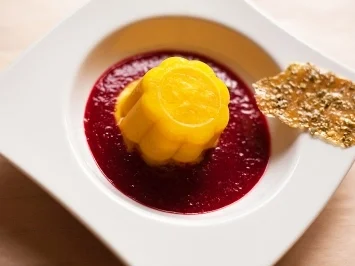 Kürbis Orangen Parfait - Rezept