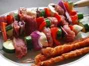 Filet-Gemüse-Spieße vom Grill - Rezept