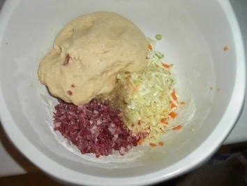 Rezept: Gemüse - Schinken - Brot Bild Nr. 3 Gemüse - Schinken - Brot - Rezept - Bild Nr. 3