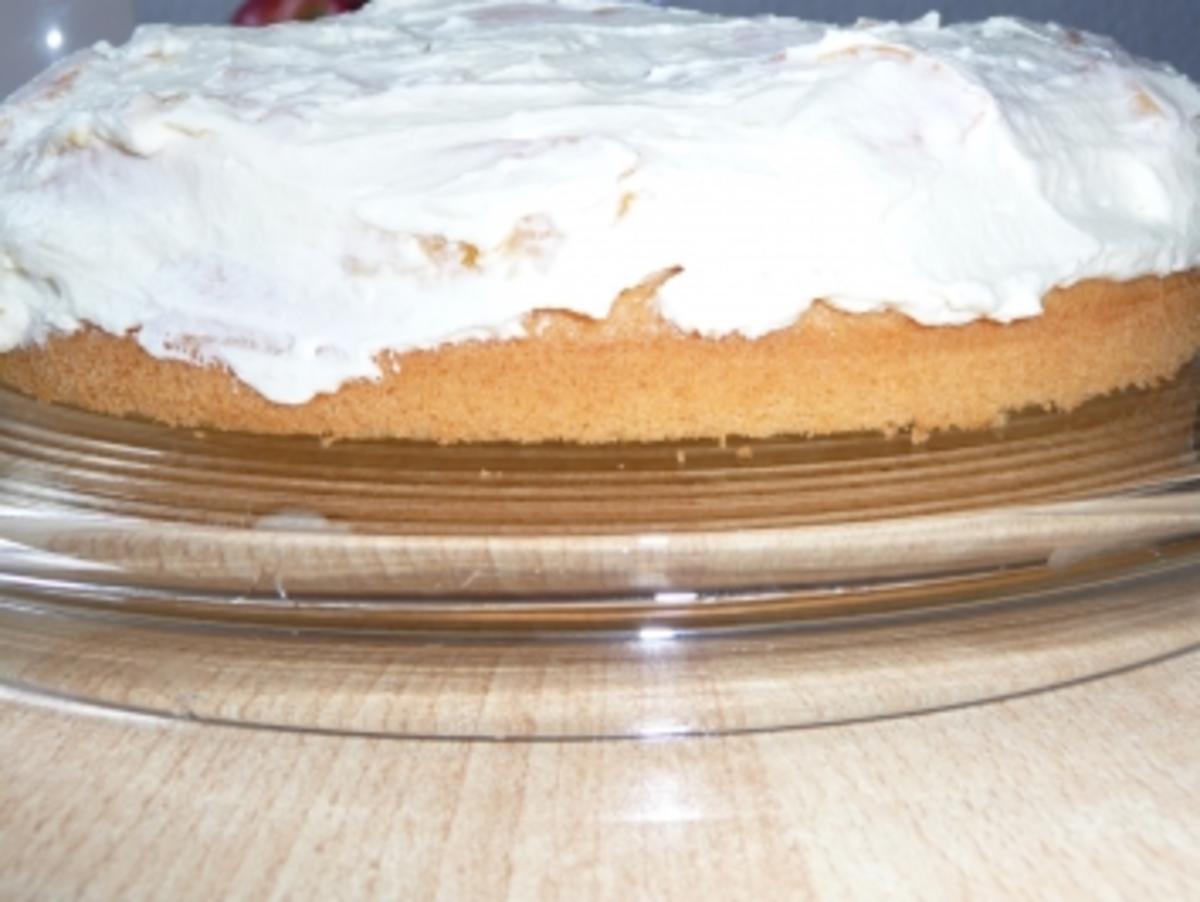 Geburtstags - Sprudel - Torte mit Pfirsichen - Rezept - Bild Nr. 4