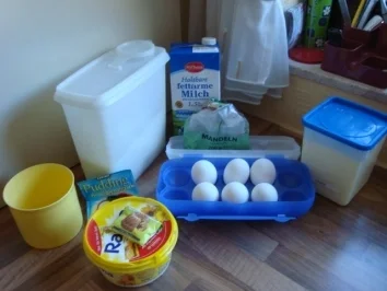 *Kuchen - Apfelkuchen mit nussigem Baiser - Rezept - Bild Nr. 4