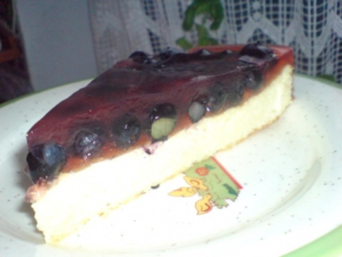 Blaubeer-Quark-Torte - Rezept - Bild Nr. 2