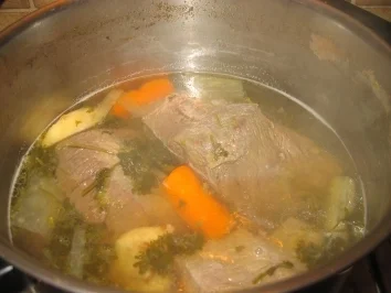 Rezept: Bayr. Schmankerl: Fränkisches Hochzeitsessen Bild Nr. 2 Bayr. Schmankerl: Fränkisches Hochzeitsessen - Rezept - Bild Nr. 2