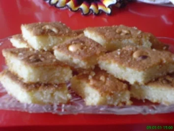 Basbusa mit Sahne - Rezept