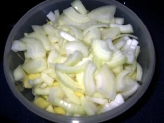 Rezept: Kalbsleber "Berliner Art" mit Kartoffelpüree Bild Nr. 2 Kalbsleber "Berliner Art" mit Kartoffelpüree - Rezept - Bild Nr. 2