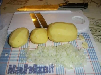 Rezept: Leberwurstbratkartoffeln Bild Nr. 3 Leberwurstbratkartoffeln - Rezept - Bild Nr. 3