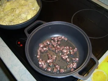 Rezept: Leberwurstbratkartoffeln Bild Nr. 6 Leberwurstbratkartoffeln - Rezept - Bild Nr. 6