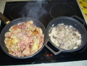 Rezept: Leberwurstbratkartoffeln Bild Nr. 7 Leberwurstbratkartoffeln - Rezept - Bild Nr. 7