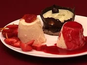 Dreierlei Variationen von der Bayerischen Creme - Rezept