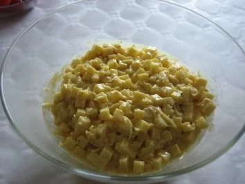 Rezept: Käsesalat Bombay Käsesalat Bombay - Rezept