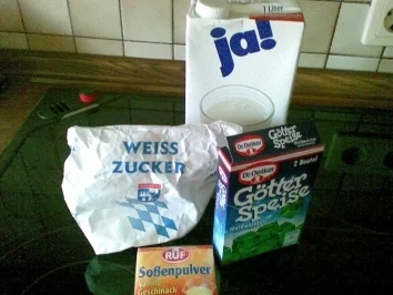 Rezept: Peter`s Wackeliglu im Schnee mit Pep Bild Nr. 2 Peter`s Wackeliglu im Schnee mit Pep - Rezept - Bild Nr. 2