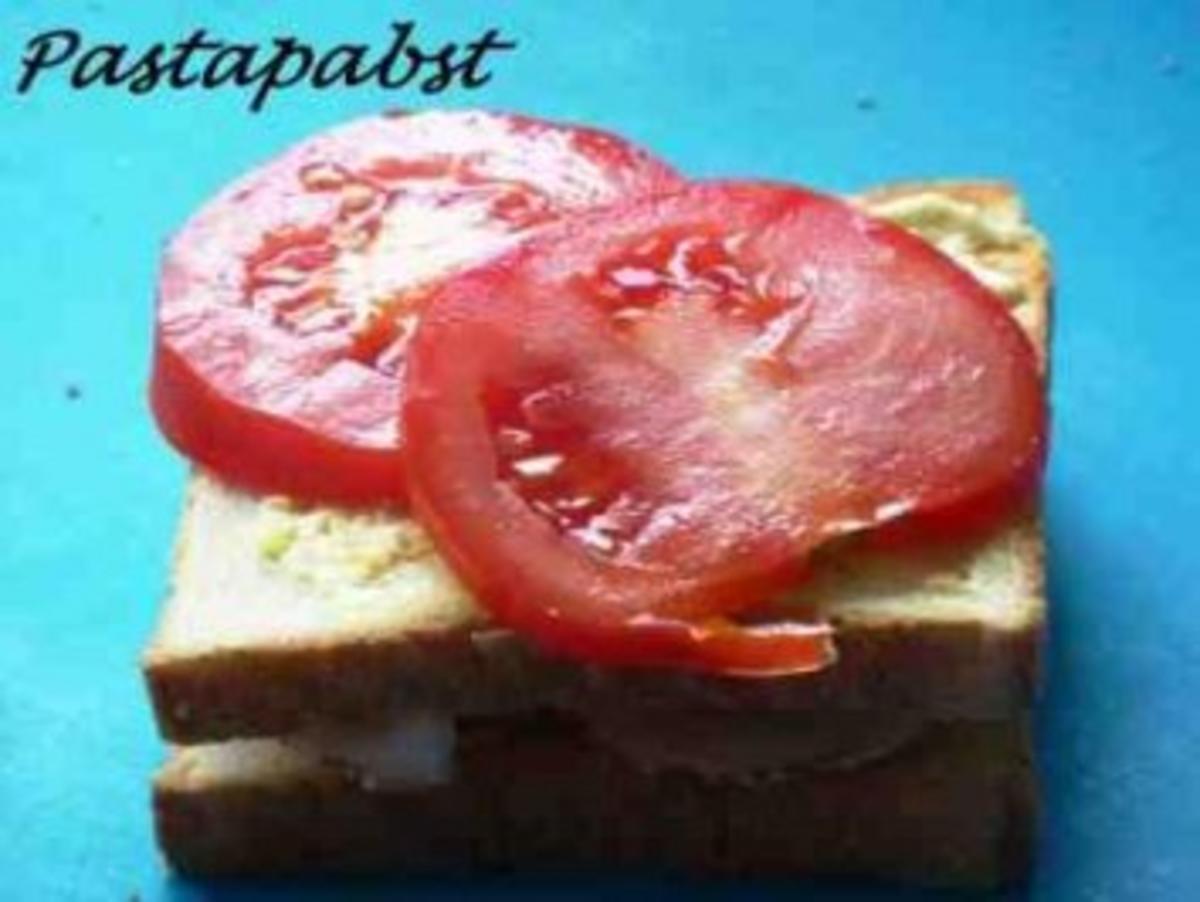 Hähnchen-Bacon-Sandwich - Rezept - Bild Nr. 4