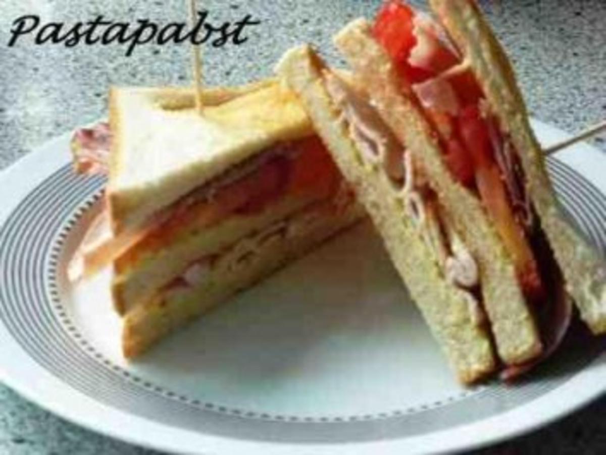 Bilder für Hähnchen-Bacon-Sandwich - Rezept