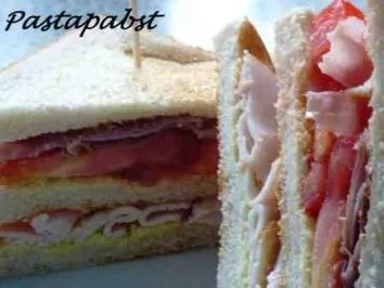 Rezept: Hähnchen-Bacon-Sandwich Bild Nr. 5 Hähnchen-Bacon-Sandwich - Rezept - Bild Nr. 5