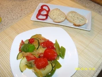 Bunte Gemüsepfanne - Rezept