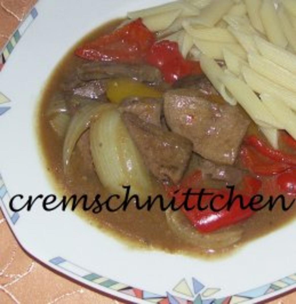 Bilder für Paprika- Leber Rezept