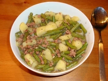 Rezept: Schneller Bohneneintopf Schneller Bohneneintopf - Rezept