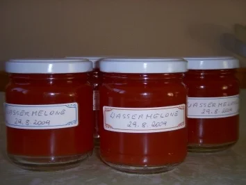 WASSERMELONENMARMELADE - Rezept