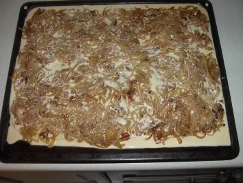 Rezept: Zwiebelkuchen Bild Nr. 2 Zwiebelkuchen - Rezept - Bild Nr. 2