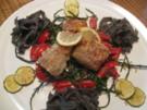 Steinbeißerfilet auf Passepierre - Algen - Rezept