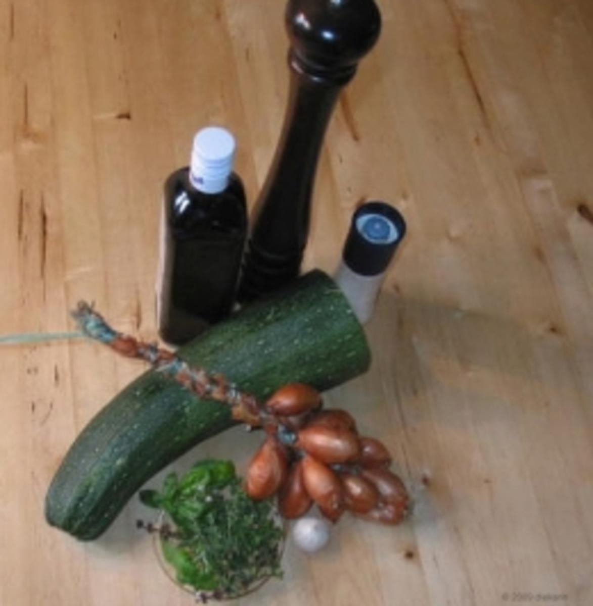 Bilder für Antipasti- Eingelegte Zuccini - Rezept