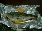 Lachsforelle in der Folie - Rezept