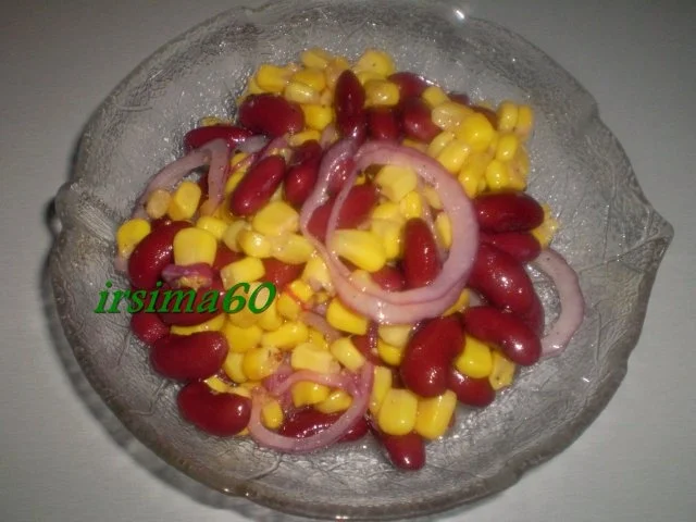 Rezept: Bohnen - Mais - Salat Bohnen - Mais - Salat - Rezept