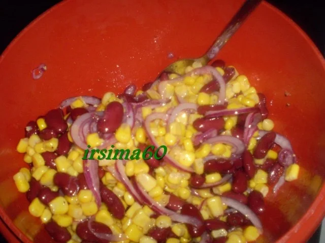 Rezept: Bohnen - Mais - Salat Bild Nr. 4 Bohnen - Mais - Salat - Rezept - Bild Nr. 4