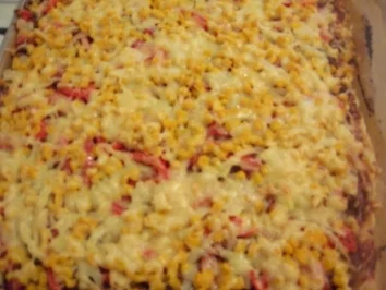 Pizzabelag Mexicana - Rezept