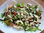 Rucola-Tomatensalat - Rezept
