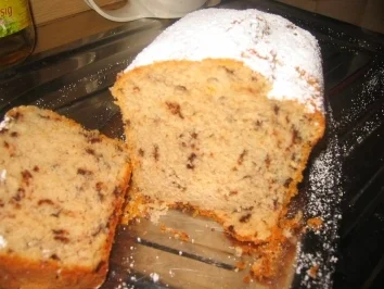 Rezept: Backwaren: Schoko-Bananen-Rührkuchen Backwaren: Schoko-Bananen-Rührkuchen - Rezept