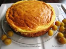 Mirabellen / Käsekuchen - Rezept